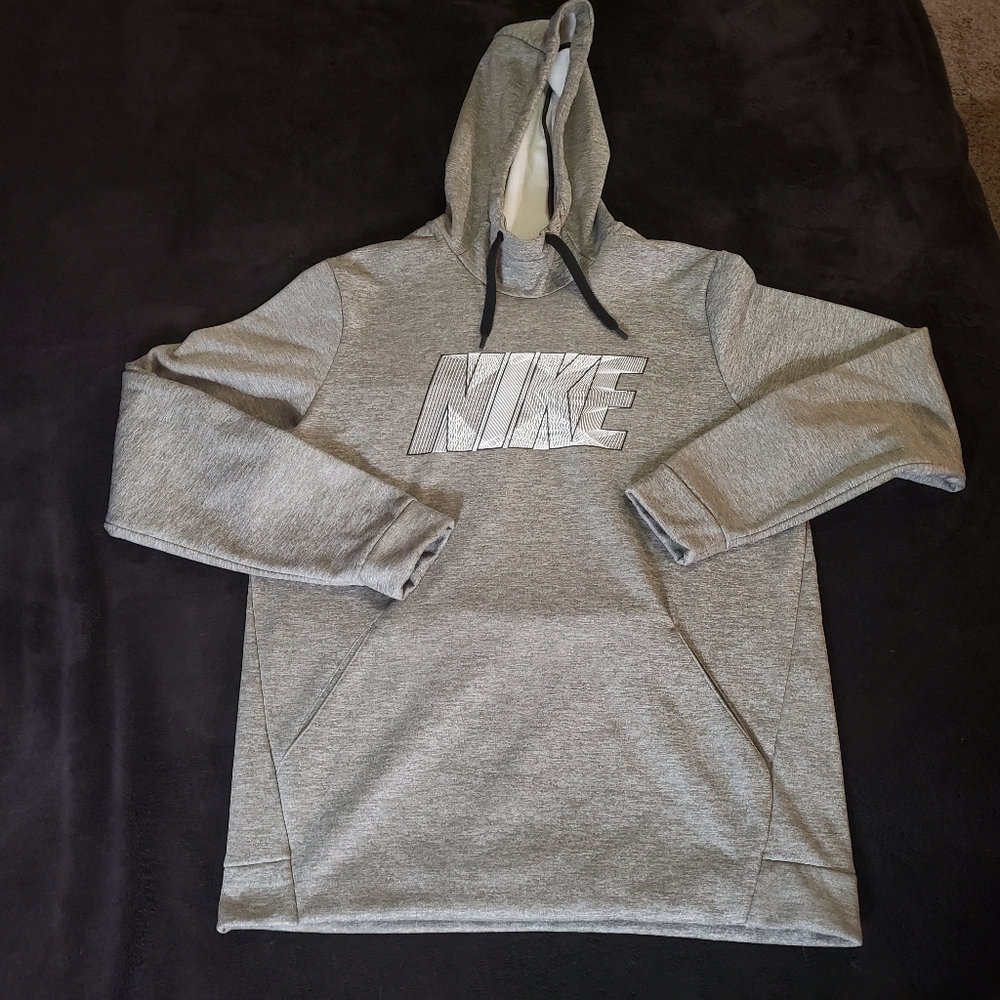 Nike Hooded Grey Basketball Sweater